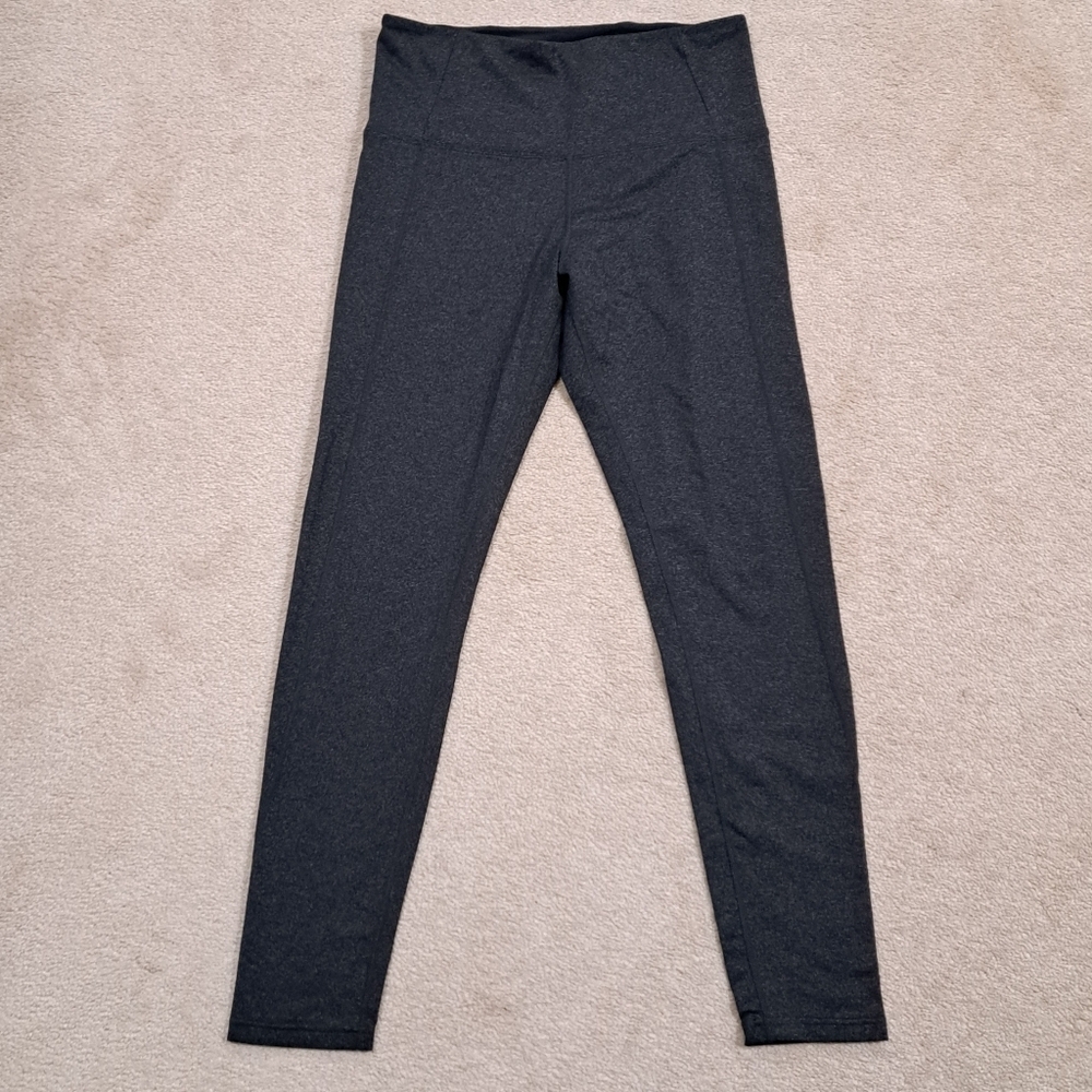 Tuff Athletics Leggings Grey Medium Yoga Active Pant Casual Stretch Loungewear